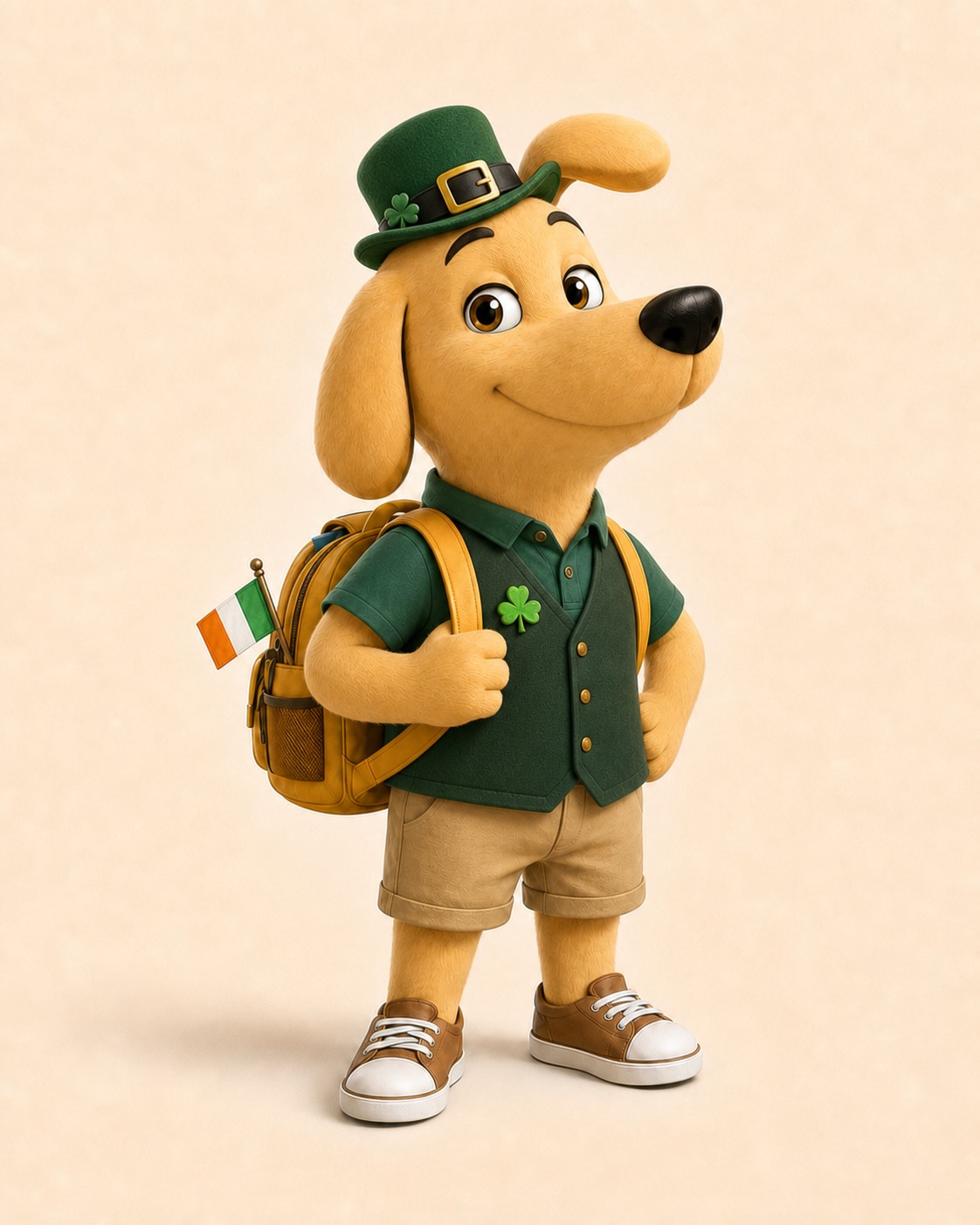 Almendra en versión 3D para el evento de San Patricio
